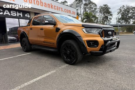 Orange 2021 Ford Ranger Double Cab Pick Up Wildtrak 2.0 (4X4)
