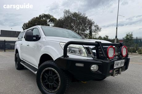 White 2017 Nissan Navara Dual Cab Utility St (4X4)