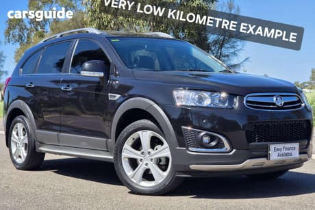 Black 2015 Holden Captiva Wagon 7 Ltz (4X4)