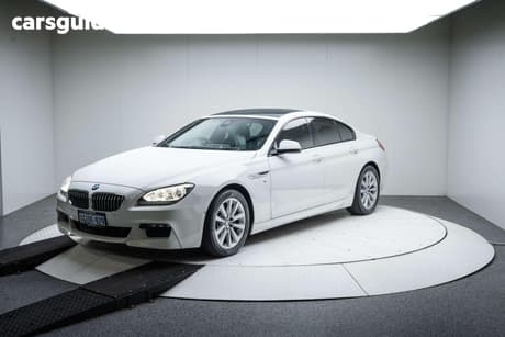 White 2014 BMW 640D Coupe Gran Coupe