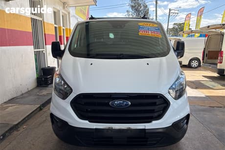 White 2019 Ford Transit Custom Van 300S (Swb)