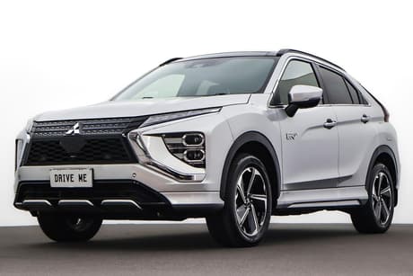 Silver 2022 Mitsubishi Eclipse Cross Wagon Exceed Phev