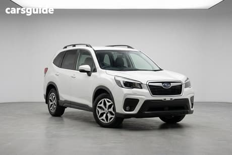 White 2021 Subaru Forester Wagon 2.5I-L (Awd)