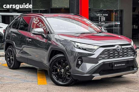Silver 2023 Toyota RAV4 Wagon Cruiser (Awd) Hybrid