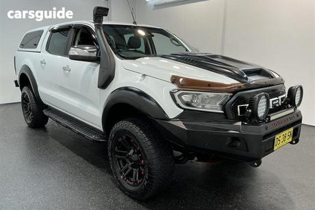White 2017 Ford Ranger Dual Cab Utility Xlt 3.2 (4X4)