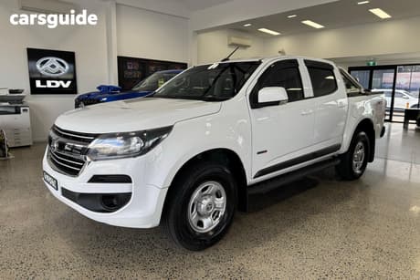 White 2017 Holden Colorado Crew Cab Pickup Ls (4X4)