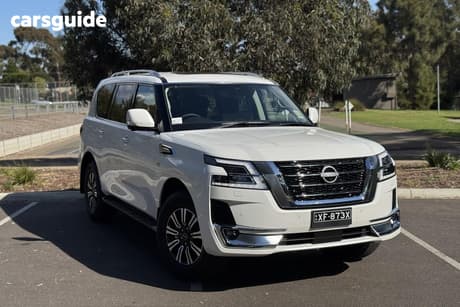 White 2026 Nissan Patrol Wagon Ti-L (4X4)
