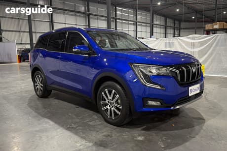 Blue 2023 Mahindra XUV700 Wagon Ax7L