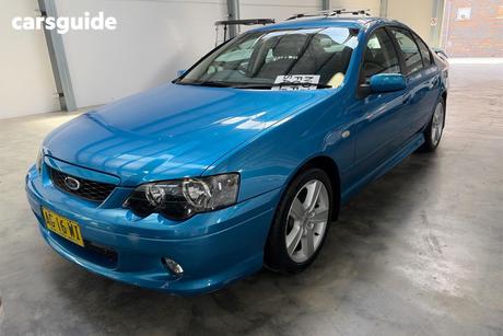 Blue 2004 Ford Falcon Sedan Xr6