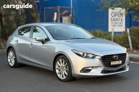 Silver 2018 Mazda 3 Hatchback Sp25 (5Yr)