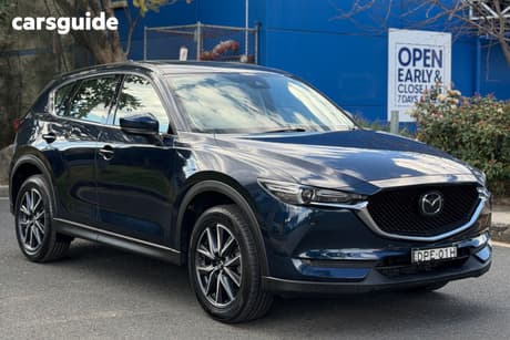 Blue 2017 Mazda CX-5 Wagon Akera (4X4)