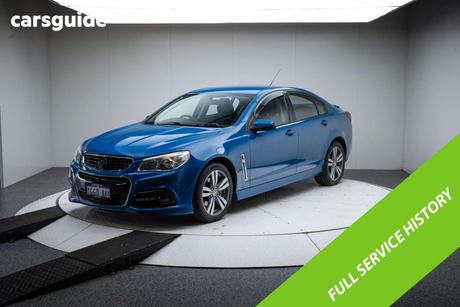 Blue 2015 Holden Commodore Sedan Ss