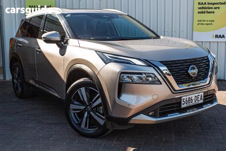 Silver 2024 Nissan X-Trail Wagon Ti-L (4Wd)