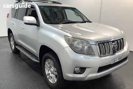 Silver 2011 Toyota Landcruiser Prado Wagon Kakadu (4X4)
