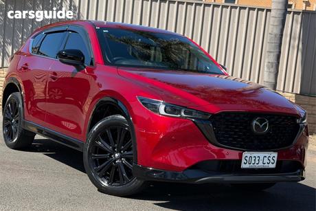 Red 2022 Mazda CX-5 Wagon Gt Sp (Awd)