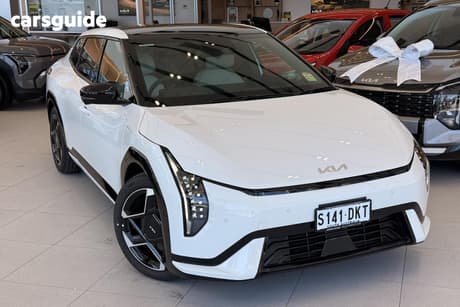 White 2025 Kia Ev4 Sedan Gt-Line Fwd Lr