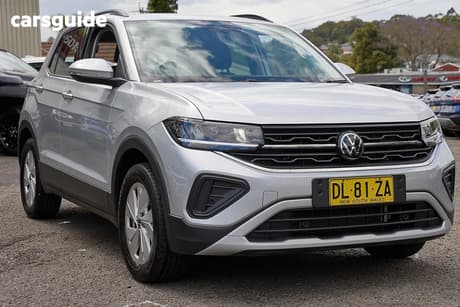 Silver 2024 Volkswagen T-Cross Wagon 85Tfsi Life