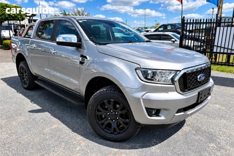 Silver 2021 Ford Ranger Double Cab Pick Up Xlt 2.0 (4X4)