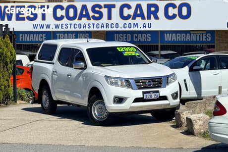 White 2016 Nissan Navara Double Cab Utility Rx (4X2)