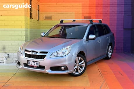 Silver 2013 Subaru Liberty Wagon 2.5I
