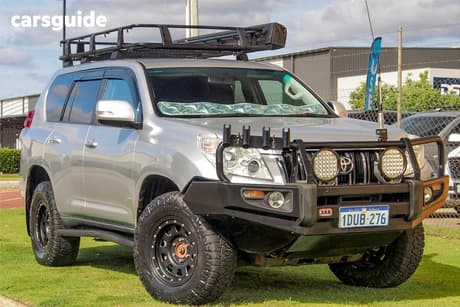 Silver 2011 Toyota Landcruiser Prado Wagon Gxl (4X4)
