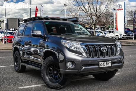 Grey 2017 Toyota Landcruiser Prado Wagon Gxl (4X4)