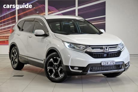 White 2019 Honda CR-V Wagon Vti-S (Awd)