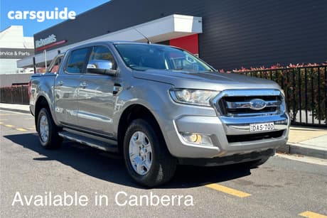 Silver 2015 Ford Ranger Crew Cab Pickup Xlt 3.2 Hi-Rider (4X2)