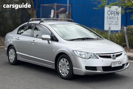 Silver 2008 Honda Civic Sedan Vti