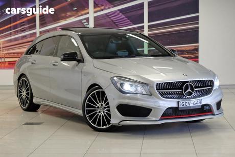 Silver 2016 Mercedes-Benz CLA250 Wagon Sport 4Matic S/Brake