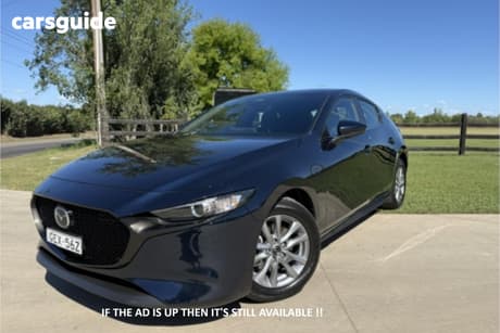 Blue 2025 Mazda 3 Hatchback G20 Pure