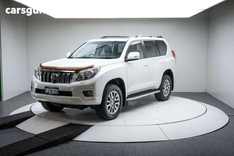 White 2012 Toyota Landcruiser Prado Wagon Kakadu (4X4)