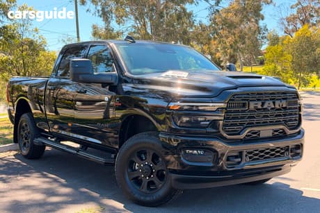 Black 2026 RAM 2500 Crew Cab Utility Laramie (4X4)