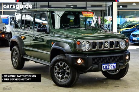 Green 2025 Suzuki Jimny Wagon Xl