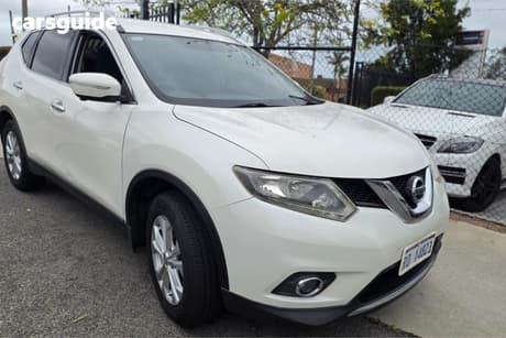 White 2015 Nissan X-Trail Wagon St-L 7 Seat (Fwd)