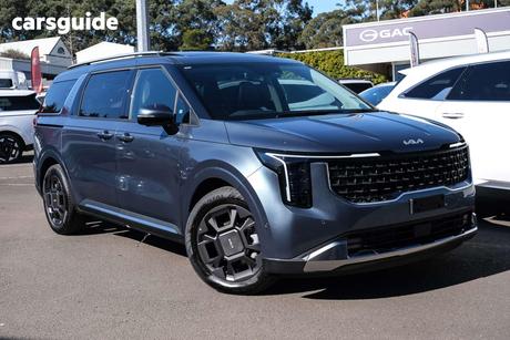 Blue 2026 Kia Carnival Wagon Gt-Line Hev