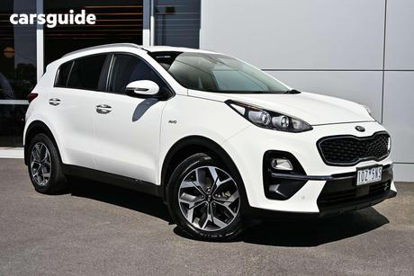 White 2019 Kia Sportage Wagon Sli (Awd)
