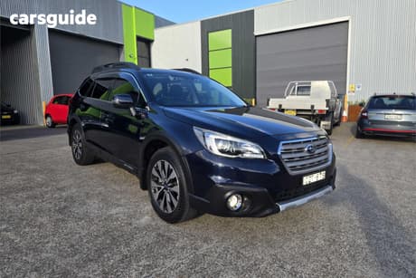 Blue 2015 Subaru Outback Wagon 2.5I Premium