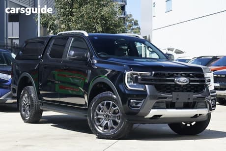 Black 2025 Ford Ranger Double Cab Pick Up Wildtrak 2.0 (4X4)