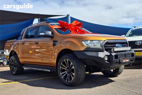 Orange 2019 Ford Ranger Double Cab Pick Up Wildtrak 2.0 (4X4)
