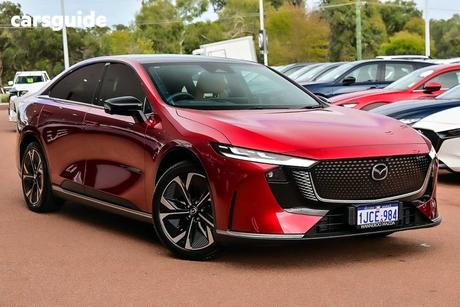 Red 2026 Mazda 6E Sedan Atenza