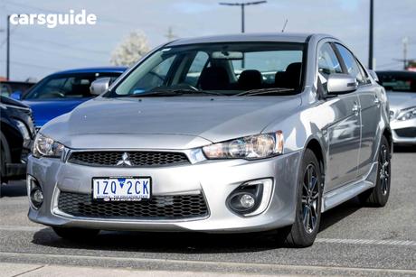 Silver 2017 Mitsubishi Lancer Sedan Es Sport