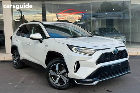 White 2021 Toyota RAV4 SUV