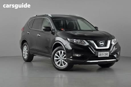 Black 2020 Nissan X-Trail Wagon St-L (2Wd) (5Yr)