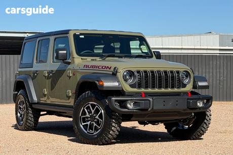 Green 2026 Jeep Wrangler Hardtop Rubicon (4X4) 4 Door