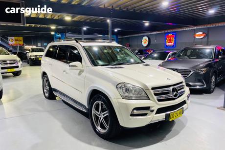 White 2012 Mercedes-Benz GL450 Wagon Cdi Luxury