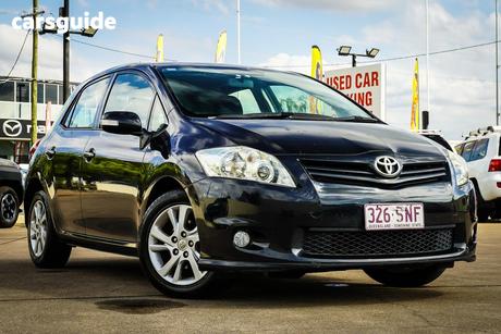 Black 2012 Toyota Corolla Hatchback Ascent Sport
