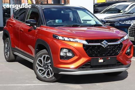 Orange 2026 Suzuki Fronx Wagon Hybrid Glx