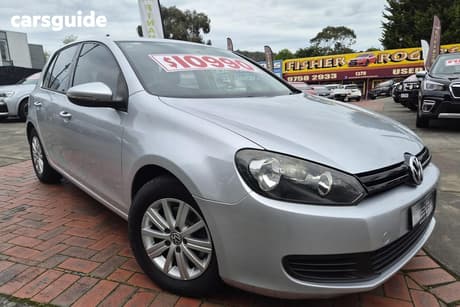 Silver 2012 Volkswagen Golf Hatchback 90 Tsi Trendline