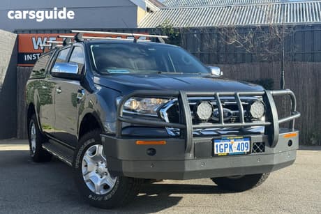 Grey 2018 Ford Ranger Dual Cab Utility Xlt 3.2 (4X4)